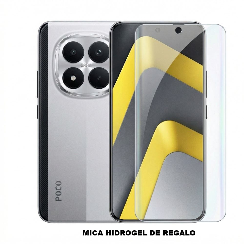 Xiaomi Poco M8 Pro 5G 12GB Ram / 512GB Rom Plata + Mica Hidrogel - REGISTRADO